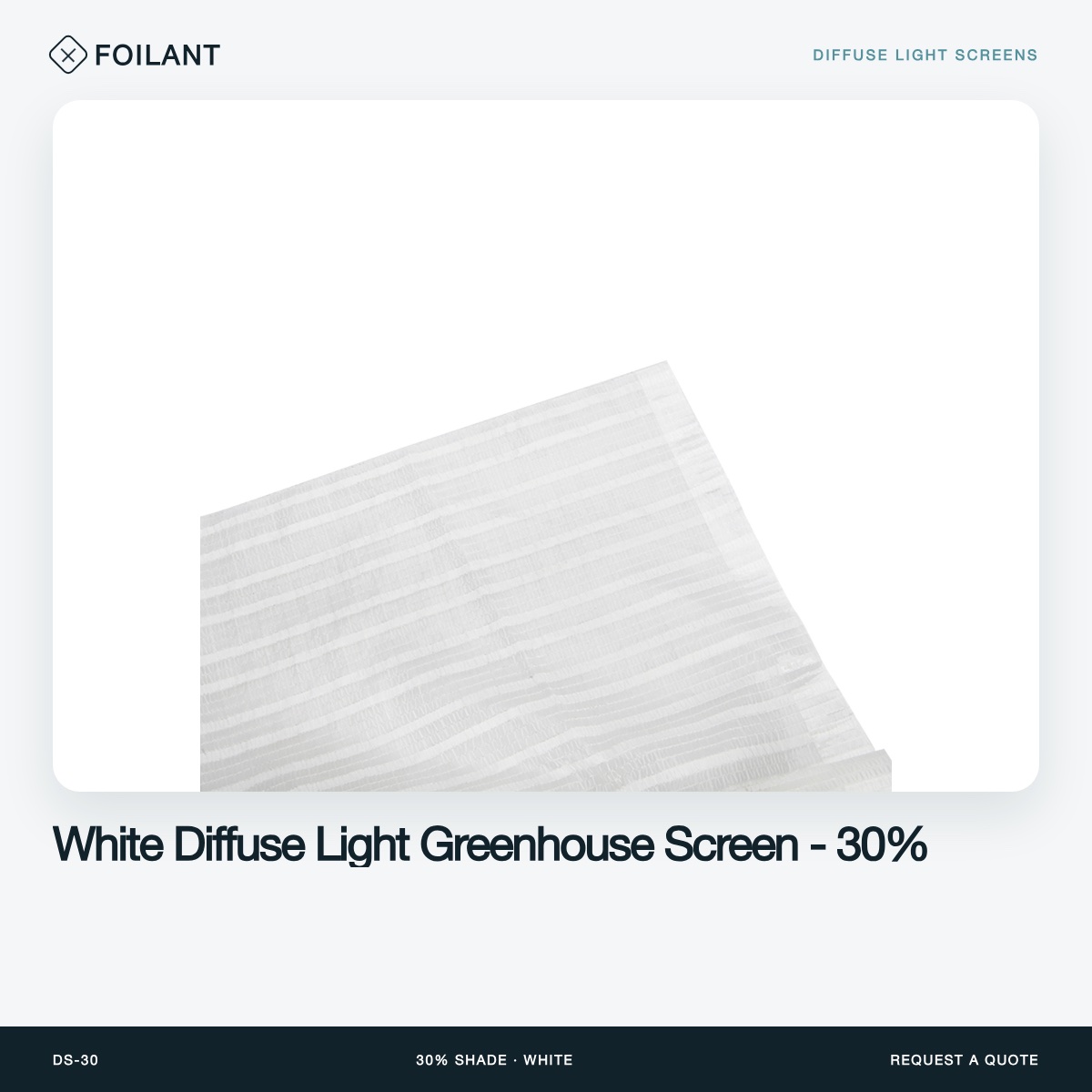 Diffuse Light Screens